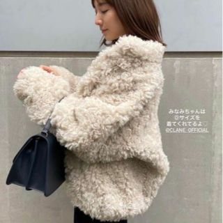 クラネ(CLANE)の専用　MINAMITANAKA×CLANECURLFUR SHORT COAT(毛皮/ファーコート)