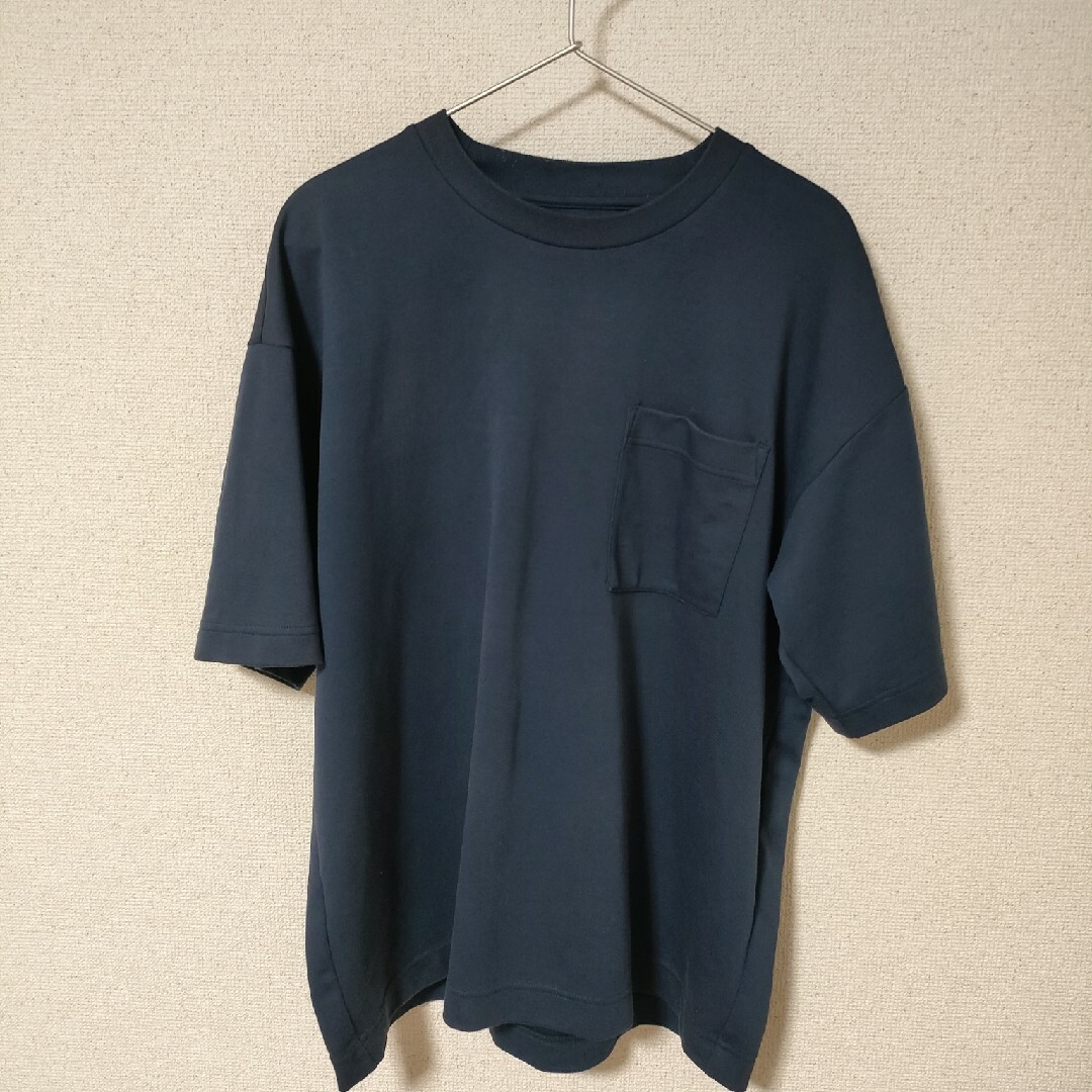 MUJI (無印良品)(ムジルシリョウヒン)の無印良品 冷感UVカットワイド 半袖Tシャツ メンズのトップス(Tシャツ/カットソー(半袖/袖なし))の商品写真