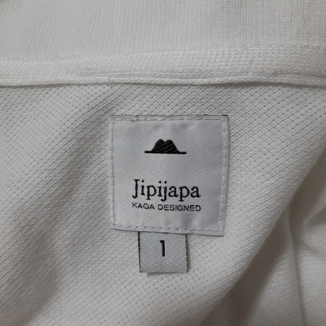 Ji.(ヒピハパ)のJipijapa ヒピハパ ポロシャツ 白 ホワイト メンズのトップス(ポロシャツ)の商品写真