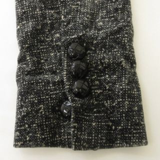 ディースクエアード テーラード ジャケット ベルベット 総柄 ブラック 38 ディースクエアード テーラード ジャケット ベルベット 総柄 ブラック 38