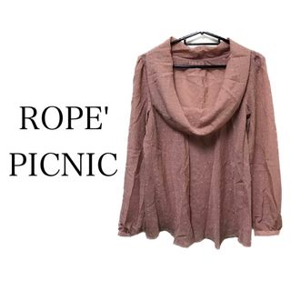 ロペピクニック(Rope' Picnic)のロペピクニック【新品、未使用】シースルー ドット柄 長袖 トップス ブラウス(シャツ/ブラウス(長袖/七分))