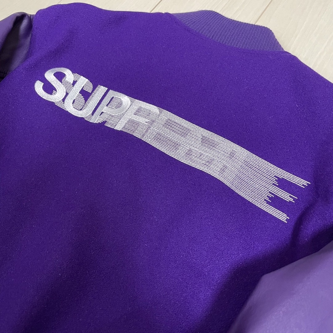 送料込み Sサイズ Supreme Motion Logo Varsity