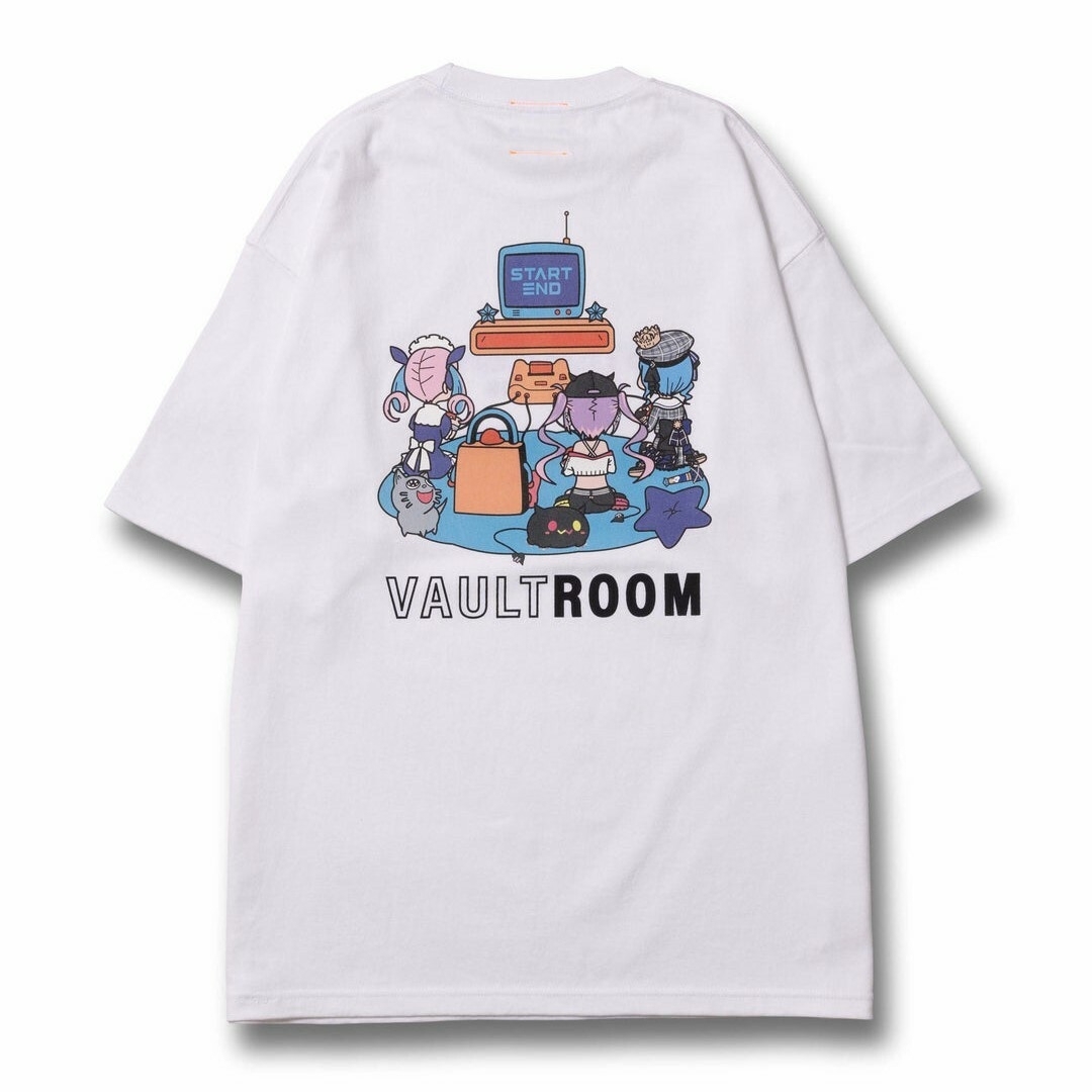 vaultroom STARTEND TEE ホロライブ white XL-
