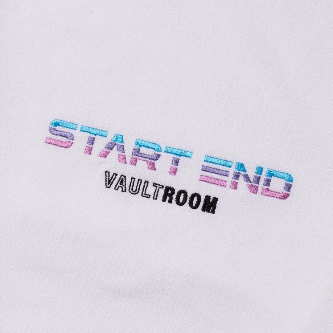 「L」STARTEND TEE / WHT vaultroom ホロライブ