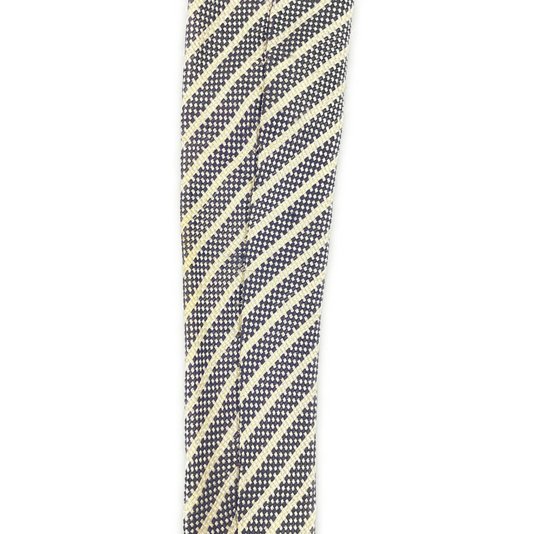 Giorgio Armani(ジョルジオアルマーニ)のGIORGIO ARMANI ジョルジオアルマーニ レジメンタルタイ ネクタイ 青×ベージュ 正規品 / B1355 メンズのファッション小物(ネクタイ)の商品写真