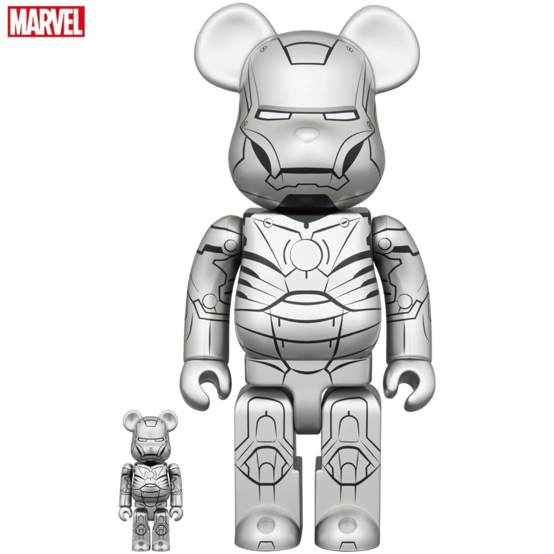 BE@RBRICK IRON MAN MARK II 100％ & 400％ | フリマアプリ ラクマ