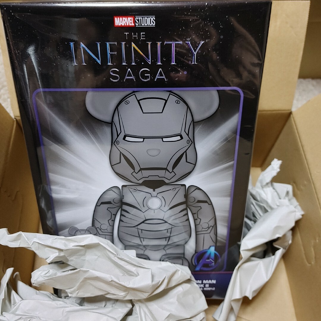 BE@RBRICK IRON MAN MARK II 100％ & 400％