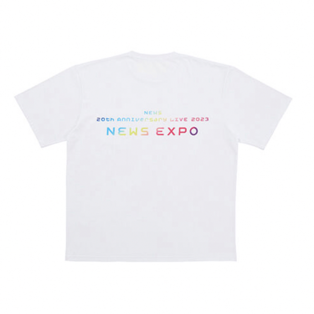 【新品未開封】NEWS EXPO ライブ グッズ EXPO Tシャツ 2023 エンタメ/ホビーのタレントグッズ(アイドルグッズ)の商品写真