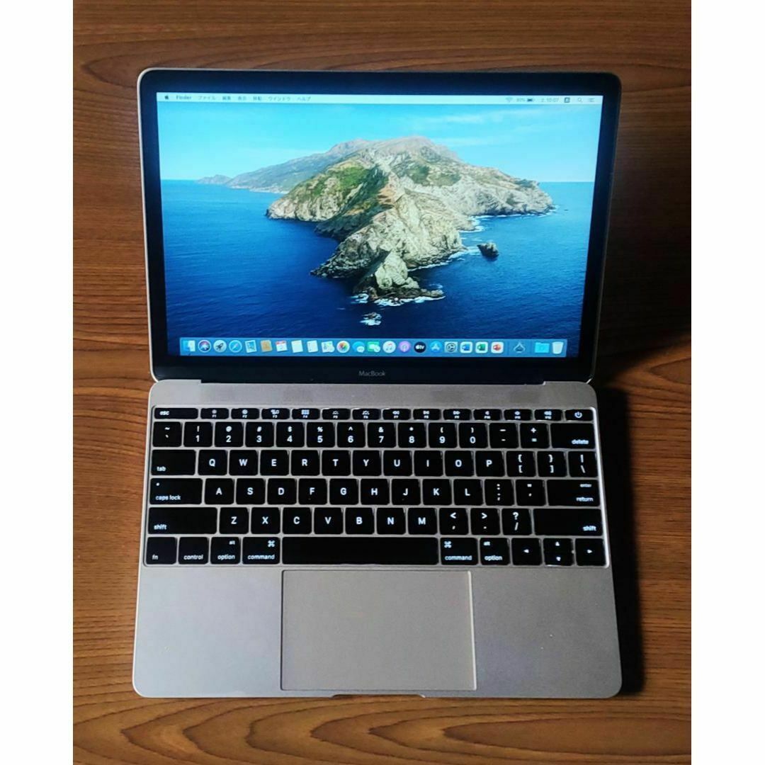 MacBook 12-inch 256G Eary2015スペースグレイスマホ/家電/カメラ