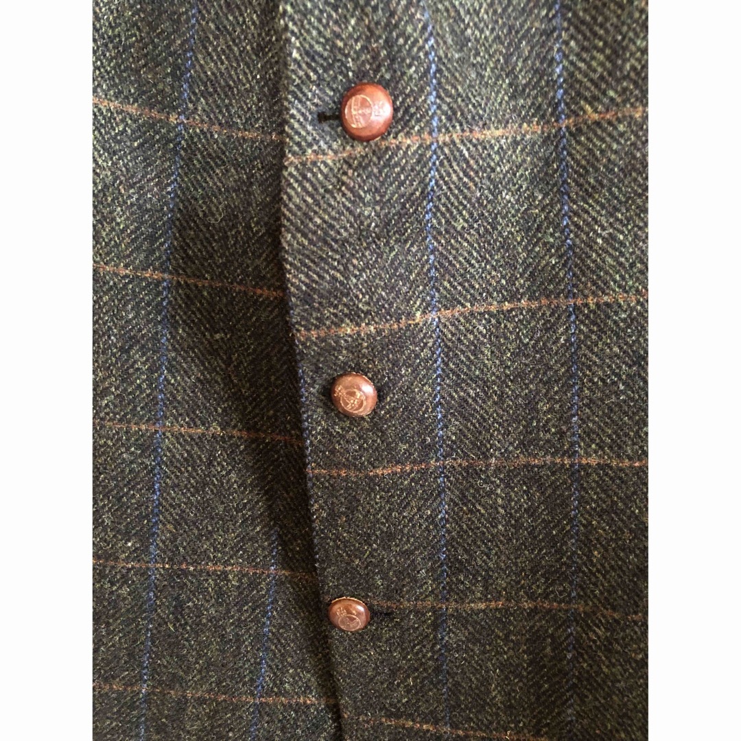 Harris Tweed(ハリスツイード)の【美品】Harris tweed ヴィンテージ テーラードジャケット メンズのジャケット/アウター(テーラードジャケット)の商品写真