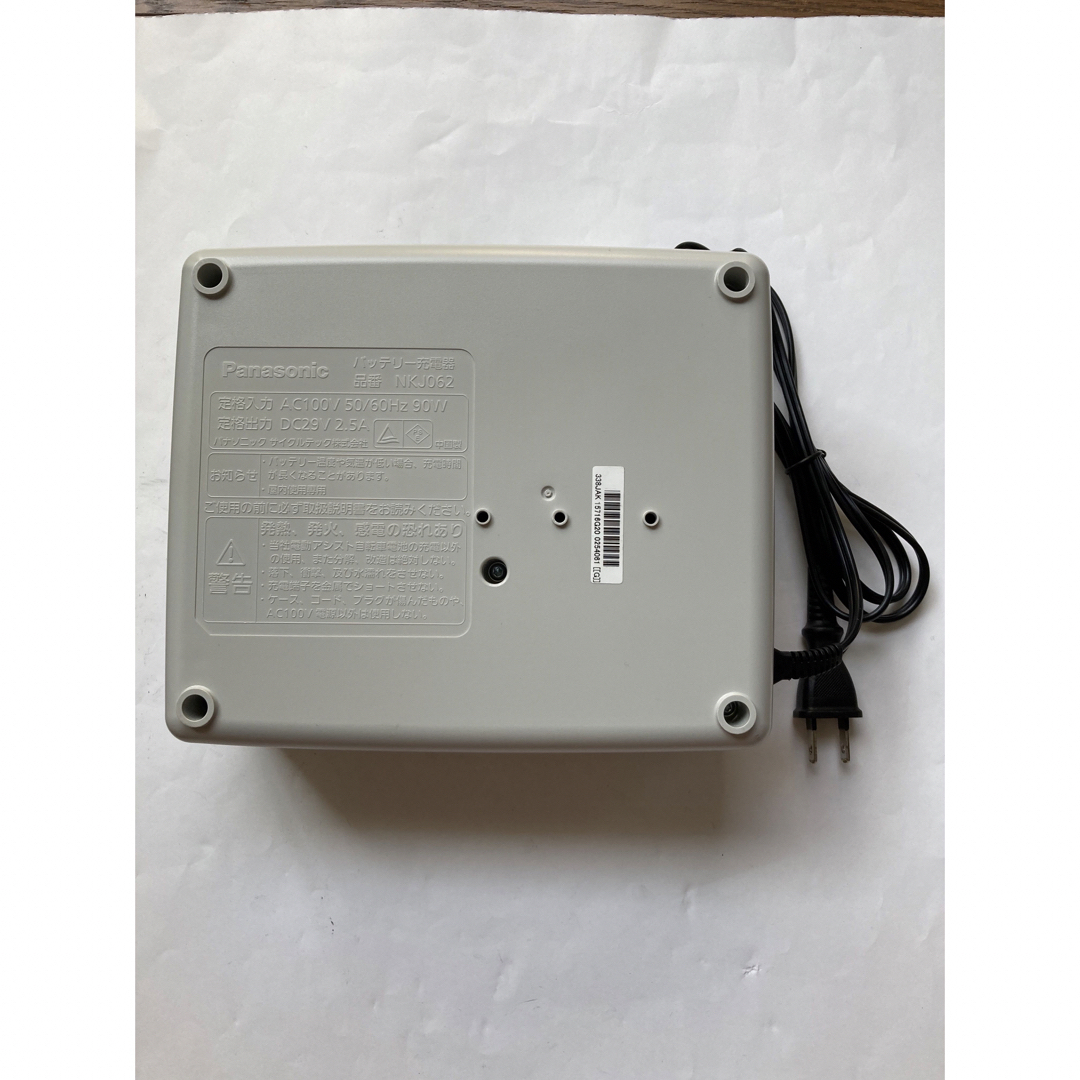 電動自転車バッテリー NKY382B02 12Ah 充電器 NKJ061