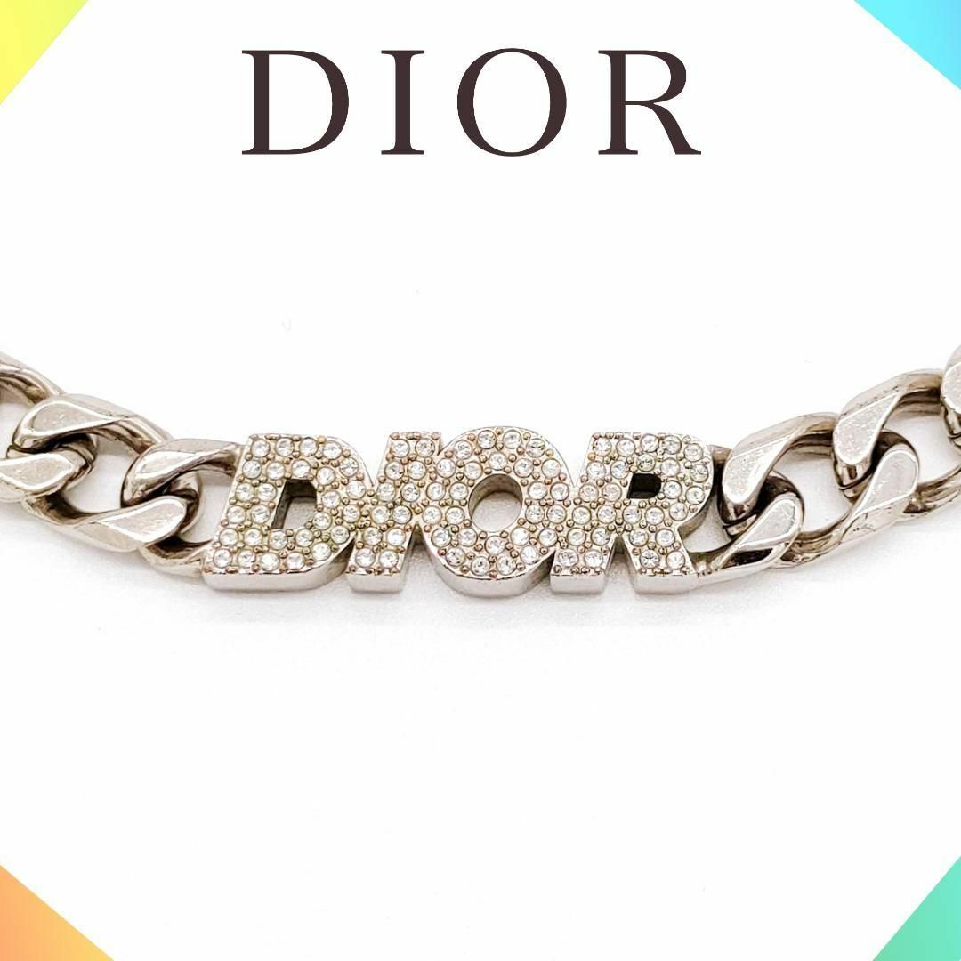 クリスチャンディオール DIOR チェーンリンク ネックレス　メンズ　ブランド