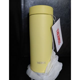 サーモス(THERMOS)のKR様専用！新品未使用　サーモスケータイマグ　イエロー　0.35l　箱無し(弁当用品)