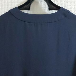 Theory luxe - 美品☆セオリーリュクス タック ブラウス ネイビー 五分 ...