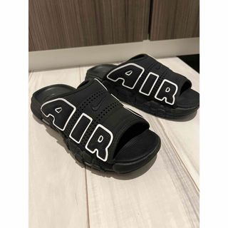 ナイキ(NIKE)のNike Air More Uptempo Slide "Black"(サンダル)