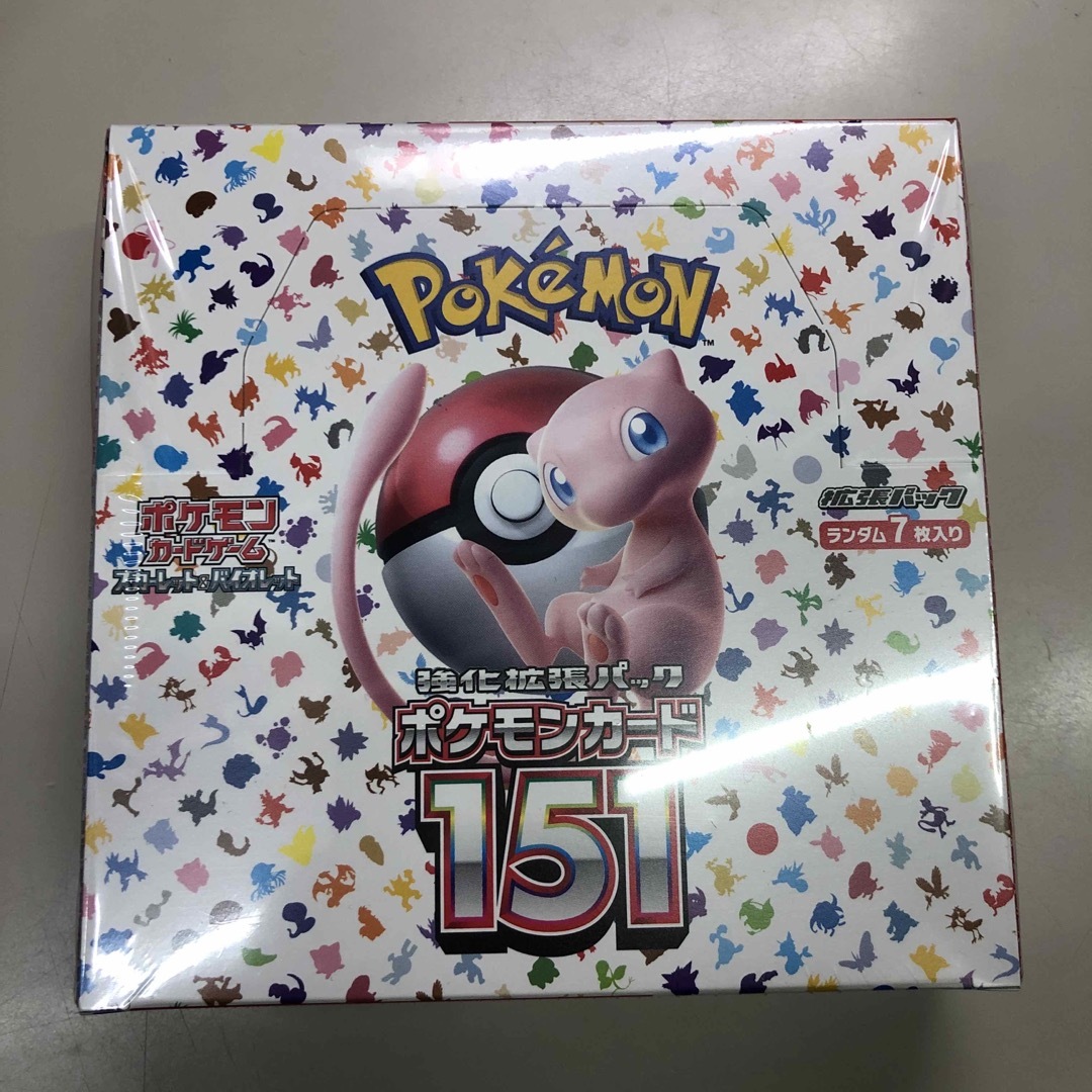 ポケモンカード151 未開封 box シュリンク付き ポケモンセンター