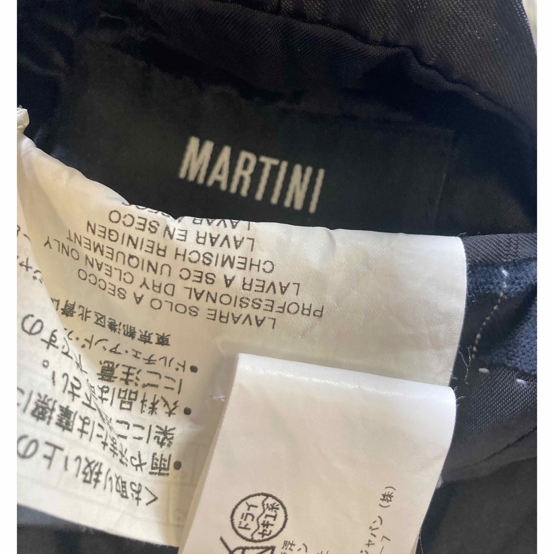DOLCE&GABBANA MARTINI ストライプ ベロア 2Bジャケット