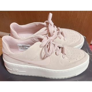 ナイキ(NIKE)のNIKE AIR FORCE 1 ナイキ エアーフォース 1 ピンク スウェード(スニーカー)