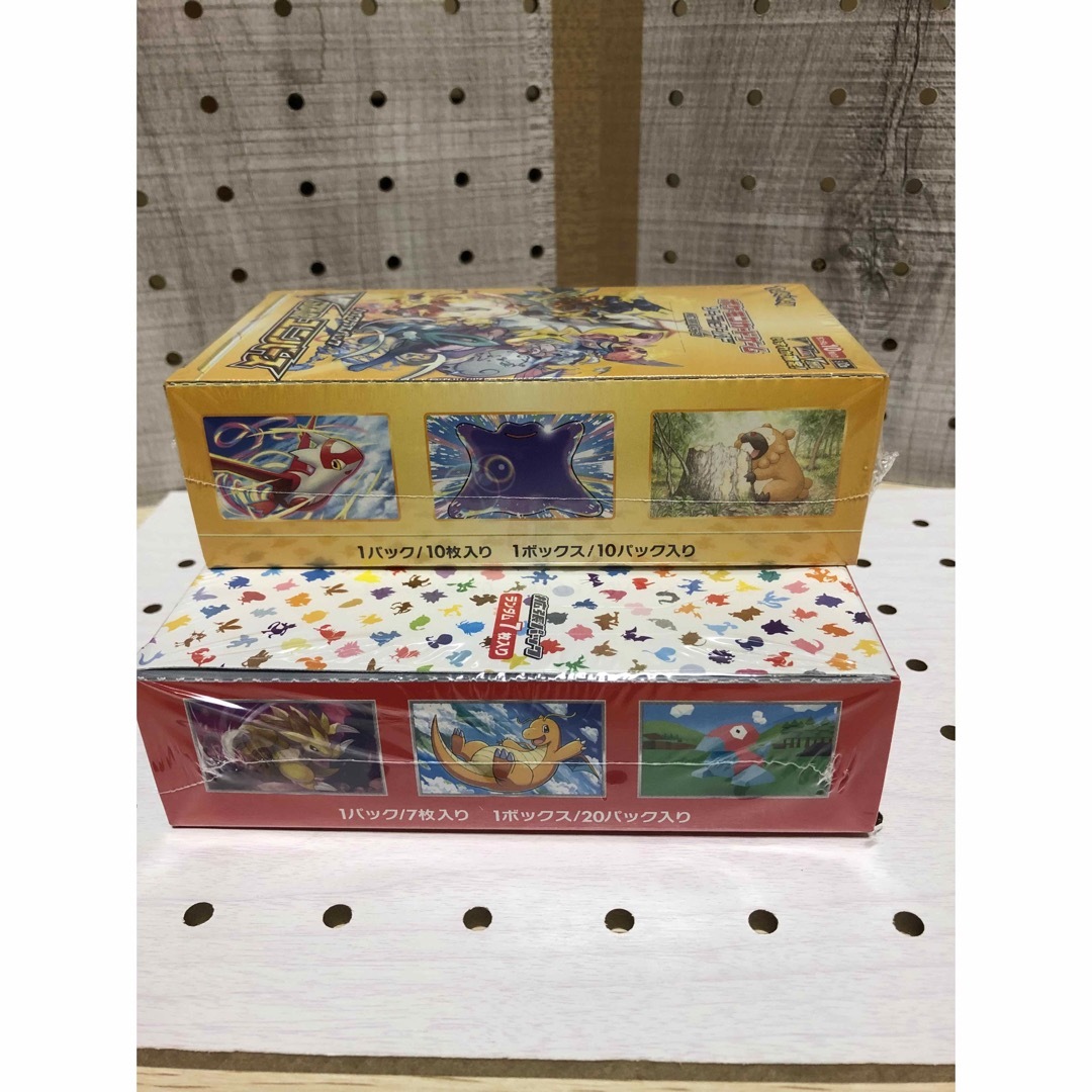 シュリンク付き』ポケモンカード151+VSTARユニバース Box シュリンク付き』ポケモンカード151+VSTARユニバース Box