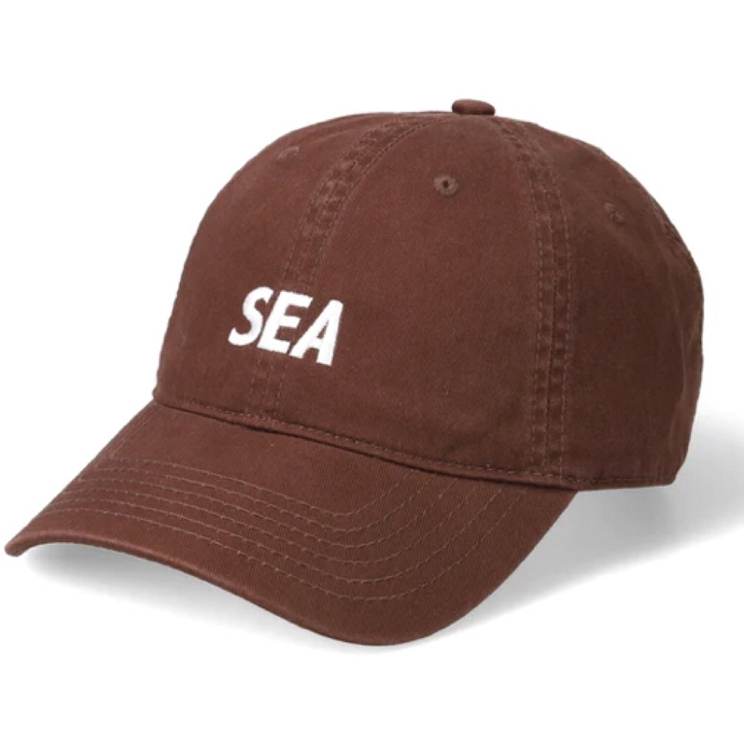 新品 WIND AND SEA CAP 帽子 キャップ ブラウン 茶