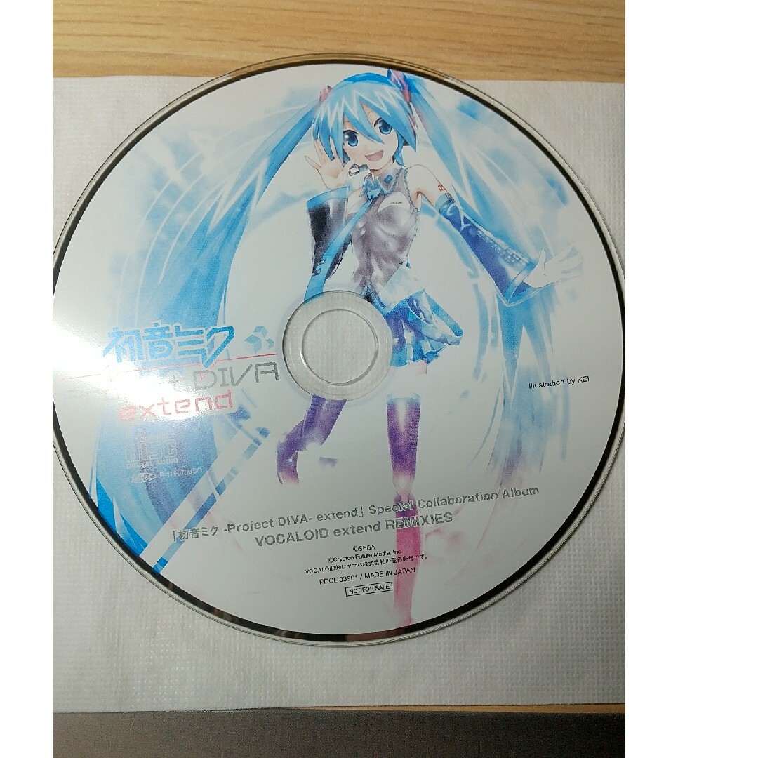 SEGA(セガ)の初音ミク  project Diva  extend予約特典 エンタメ/ホビーのCD(ボーカロイド)の商品写真