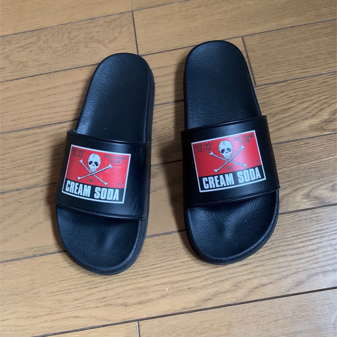 クリームソーダ ピンクドラゴン サンダルの通販 by ナイスガイ's クリームソーダ ピンクドラゴン サンダルの通販 by ナイスガイ's
