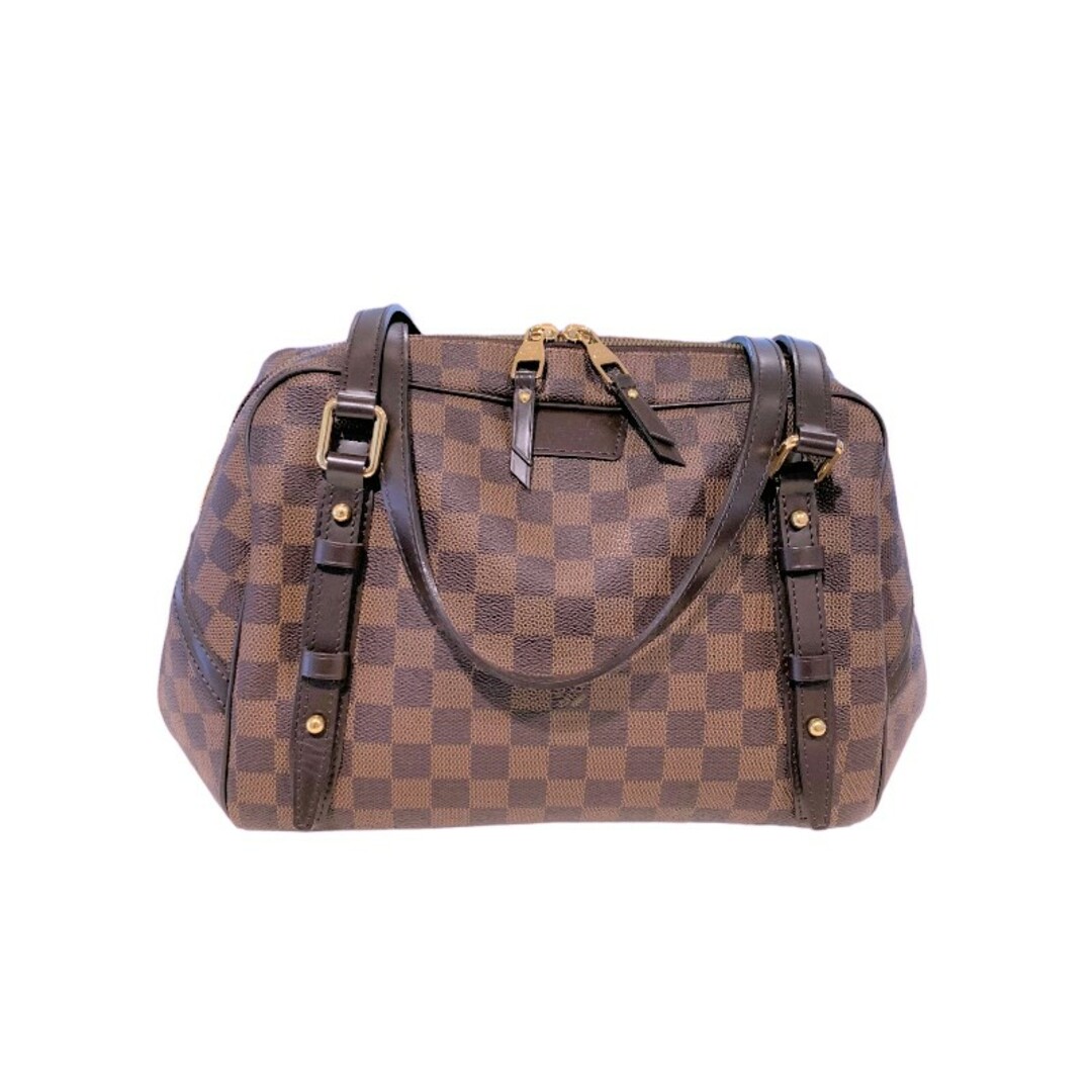 ルイ・ヴィトン LOUIS VUITTON リヴィントンGM N41158 ダミエ PVCコーティングキャンバス レディース トートバッグ