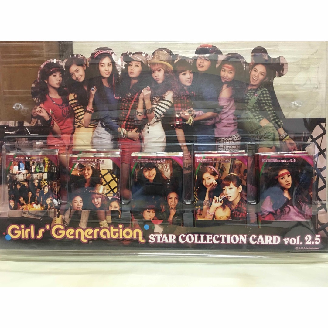 少女時代 スターコレクションカード2.5 新品 スタコレ トレカ 15パック-