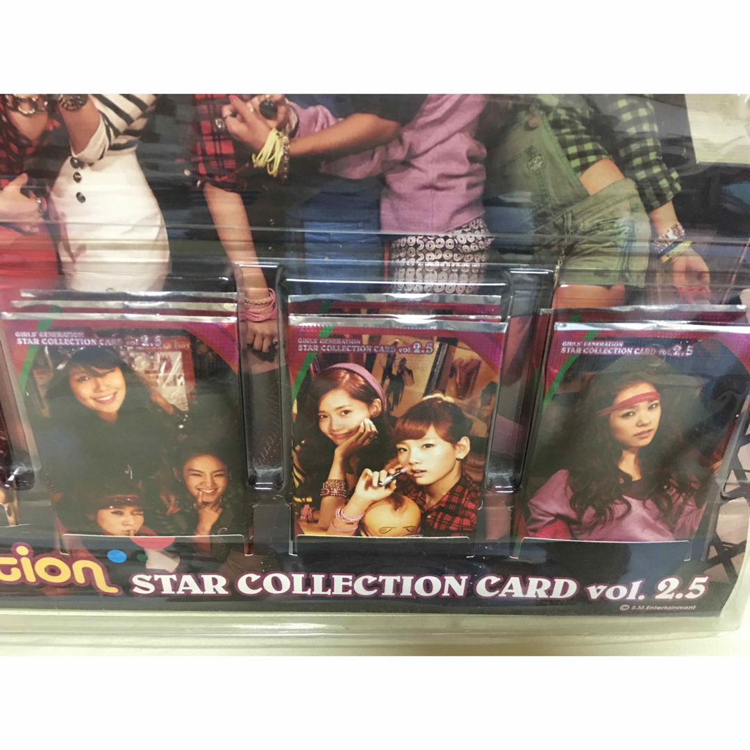少女時代 スターコレクションカード2.5 新品 スタコレ トレカ 15パック-