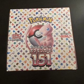 ポケモン(ポケモン)のポケモンカード151 未開封BOX シュリンク付き(Box/デッキ/パック)