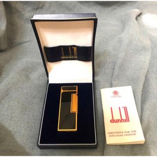 ダンヒル(Dunhill)の【未使用】ダンヒル 漆 ローラガスライター  73年製 ヴィンテージ(タバコグッズ)