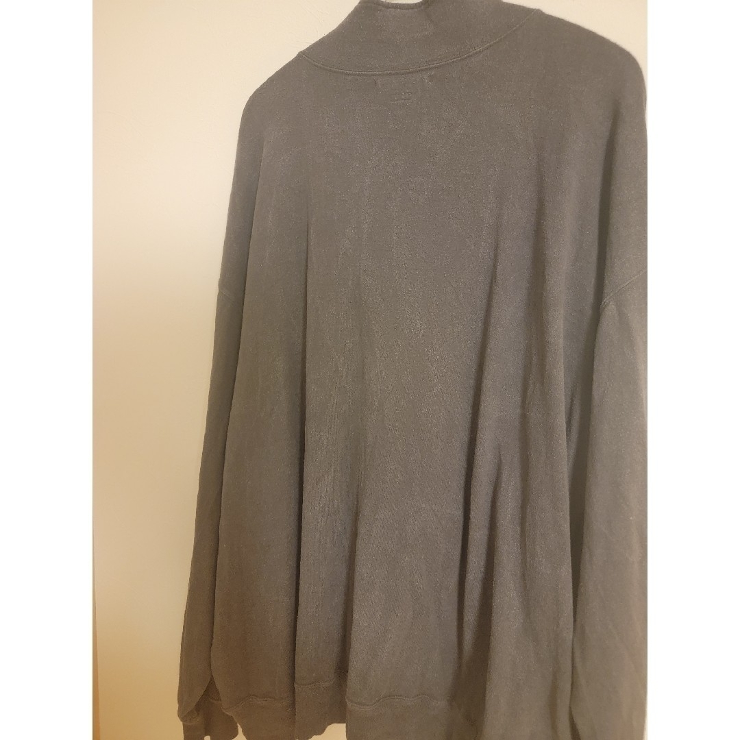 blurhms(ブラームス)のblurhms 23SS C Silk Nep Harf zip 4 グレー メンズのトップス(スウェット)の商品写真