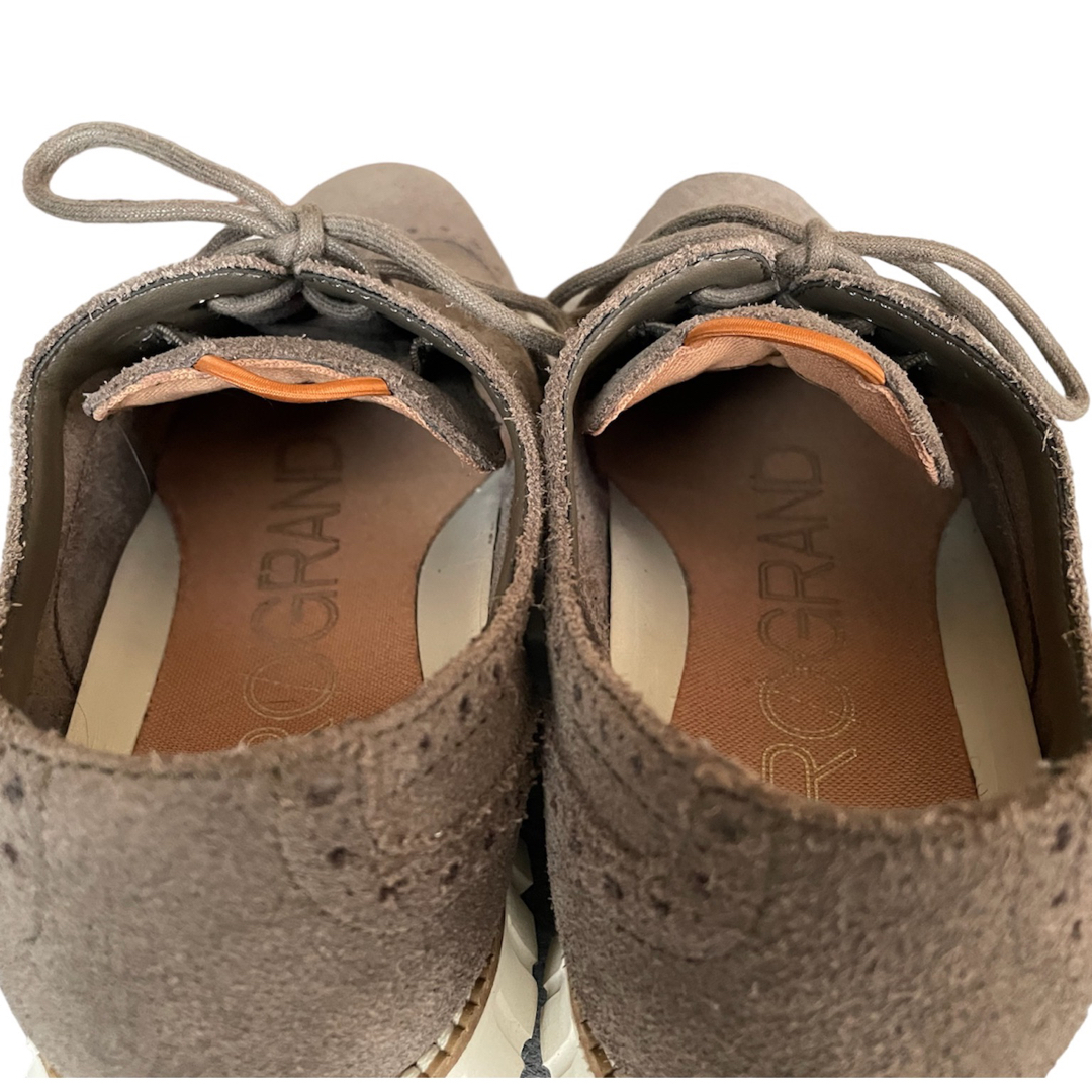 Cole Haan(コールハーン)の【ほぼ新品】Colehaan ゼログラント　グレー　26.5cm メンズの靴/シューズ(ドレス/ビジネス)の商品写真