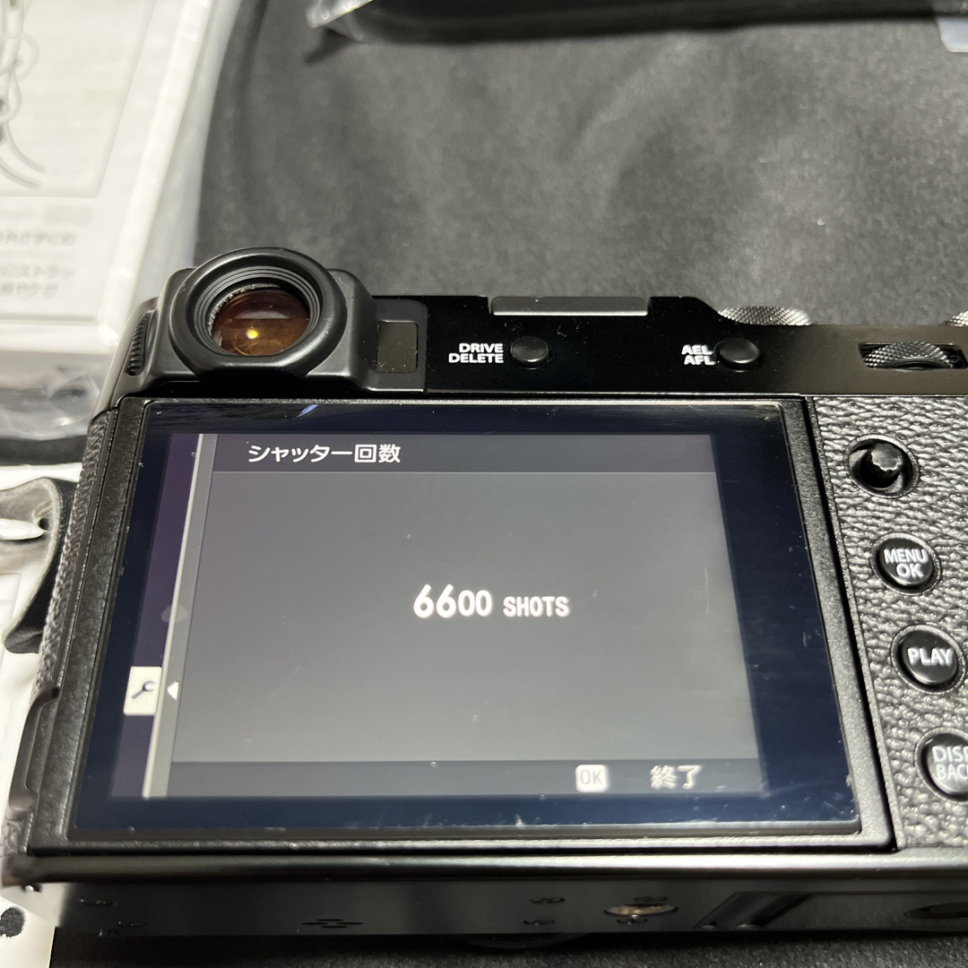 【おまけアリ】富士フイルム FUJIFILM X100V ブラック フルセット