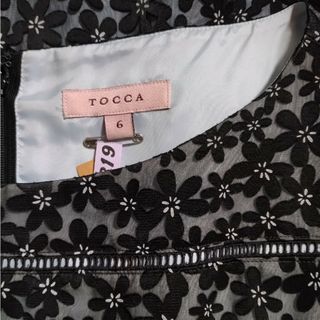 トッカ(TOCCA)のＴＯＣＣＡ　ワンピース👗サイズ6(ひざ丈ワンピース)