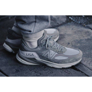 ダブルタップス(W)taps)のWTAPS × New Balance 990V6 "Gray" 28.0cm(スニーカー)