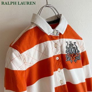 ラルフローレン(Ralph Lauren)のポロジーンズカンパニー ラルフローレン ボーダー ラガーシャツ 長袖 ポロシャツ(シャツ/ブラウス(長袖/七分))