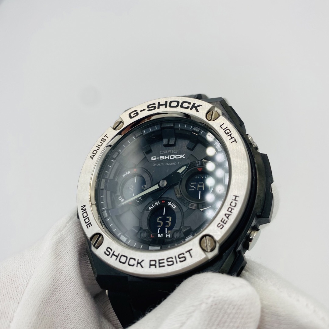 G-SHOCK 【美品】カシオ CASIO G-SHOCK GST-W100G 腕時計の通販 by しょう's shop｜ジーショックならラクマ