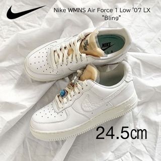 ナイキ(NIKE)の【新品】24.5cm NIKE WMNS エアフォース1'07LX "ブリン"(スニーカー)