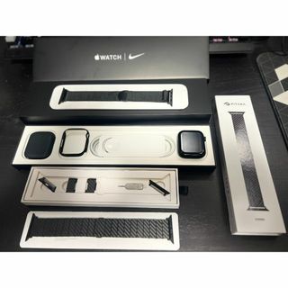 Apple - Apple Watch S7 45mm ミッドナイト アルミ セルラーA2478の
