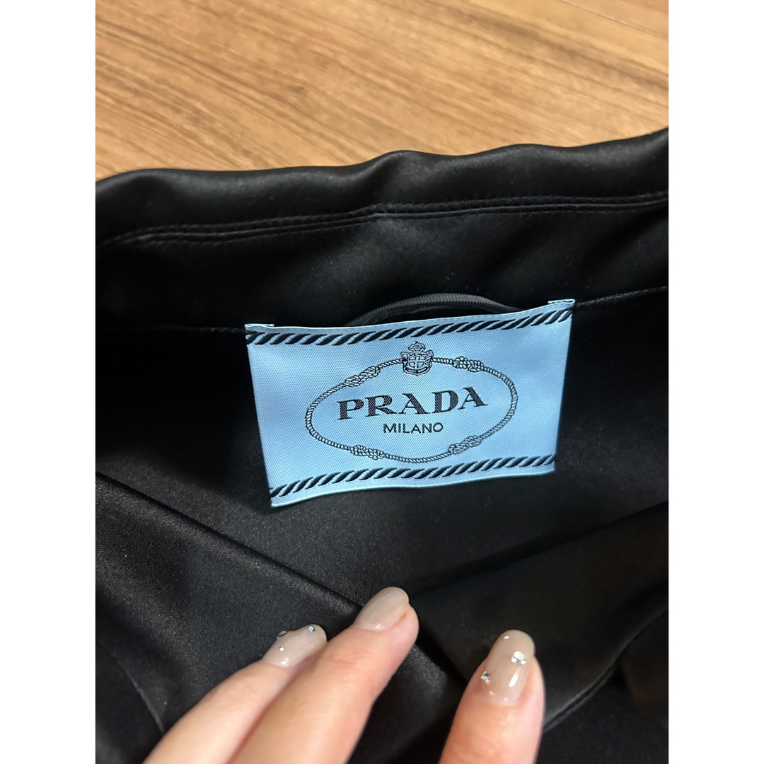 PRADA(プラダ)のプラダPRADA シルクジャケット レディースのジャケット/アウター(テーラードジャケット)の商品写真