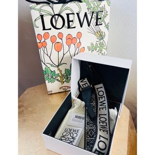 ロエベ(LOEWE)の美品！ロエベアナグラム ショルダーストラップ   レザー ジャガード キャンバス(その他)