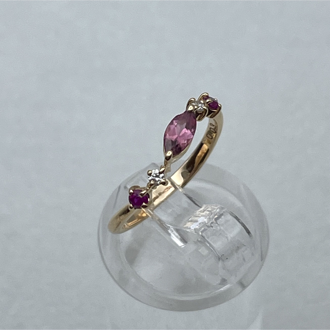 TASAKI  k18PG ダイヤ0.03ct リング