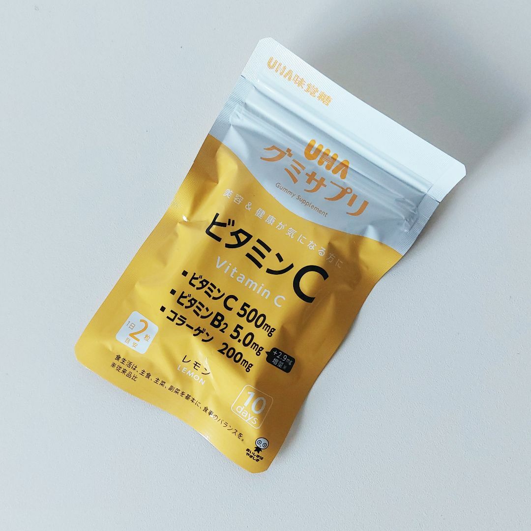 UHA味覚糖(ユーハミカクトウ)のUHAグミサプリ ビタミンC 40日分お試し UHA味覚糖 20粒×4袋 新品 食品/飲料/酒の健康食品(ビタミン)の商品写真