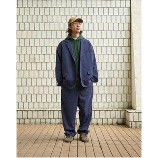 1LDK SELECT - FreshService UTILITY PACKABLE SUIT ネイビーの通販