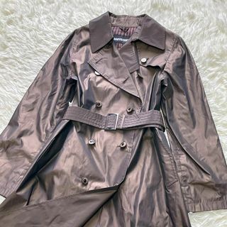 SANYO - SANYO COAT ナイロントレンチコート 裏地ストライプ 日本製 三