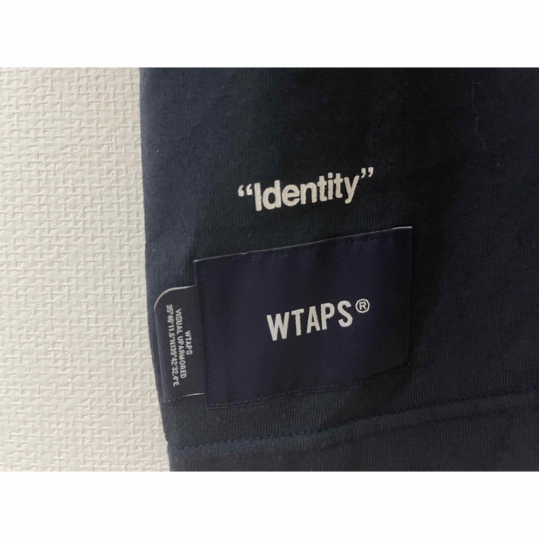 WTAPS IDENTITY / SS / COTTON NAVY Sサイズ-