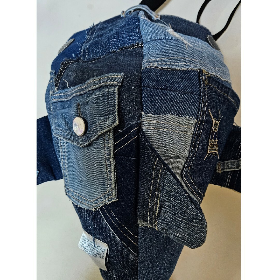 KASEI小サメデニム地ショルダーバッグ(相葉雅紀さん倉敷番組で購入 柄