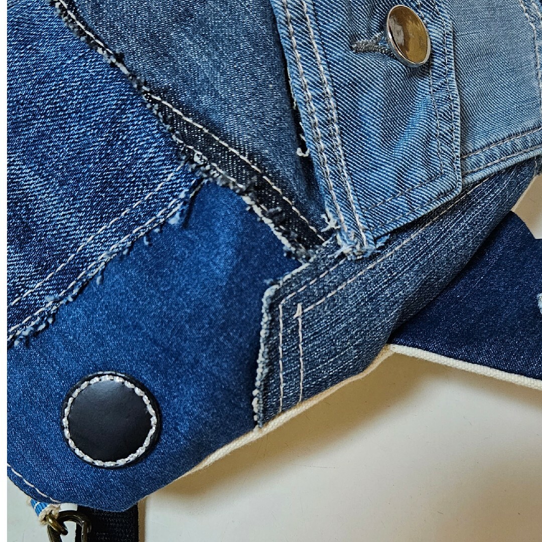 KASEI小サメデニム地ショルダーバッグ(相葉雅紀さん倉敷番組で購入 柄