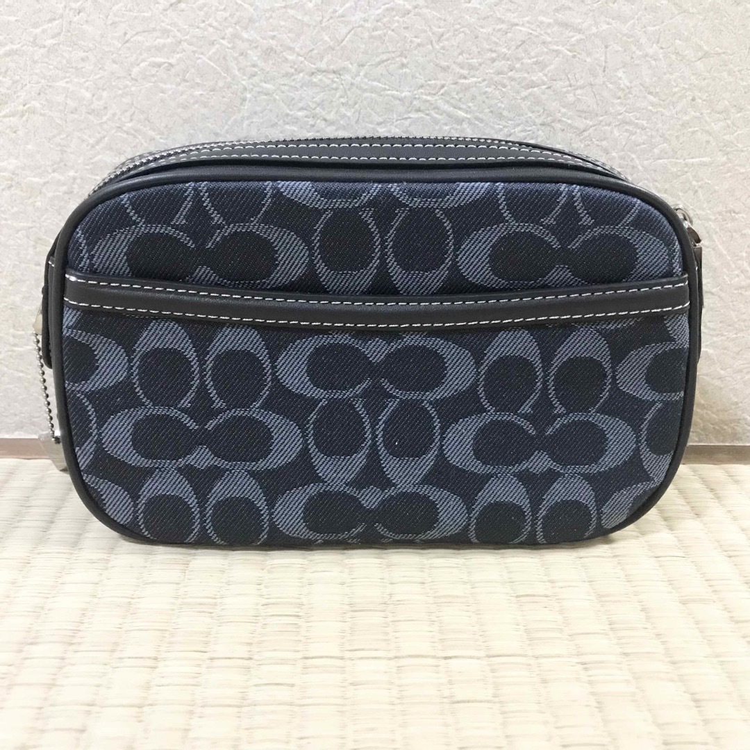 COACH  コーチ  ポシェット 財布 デニム